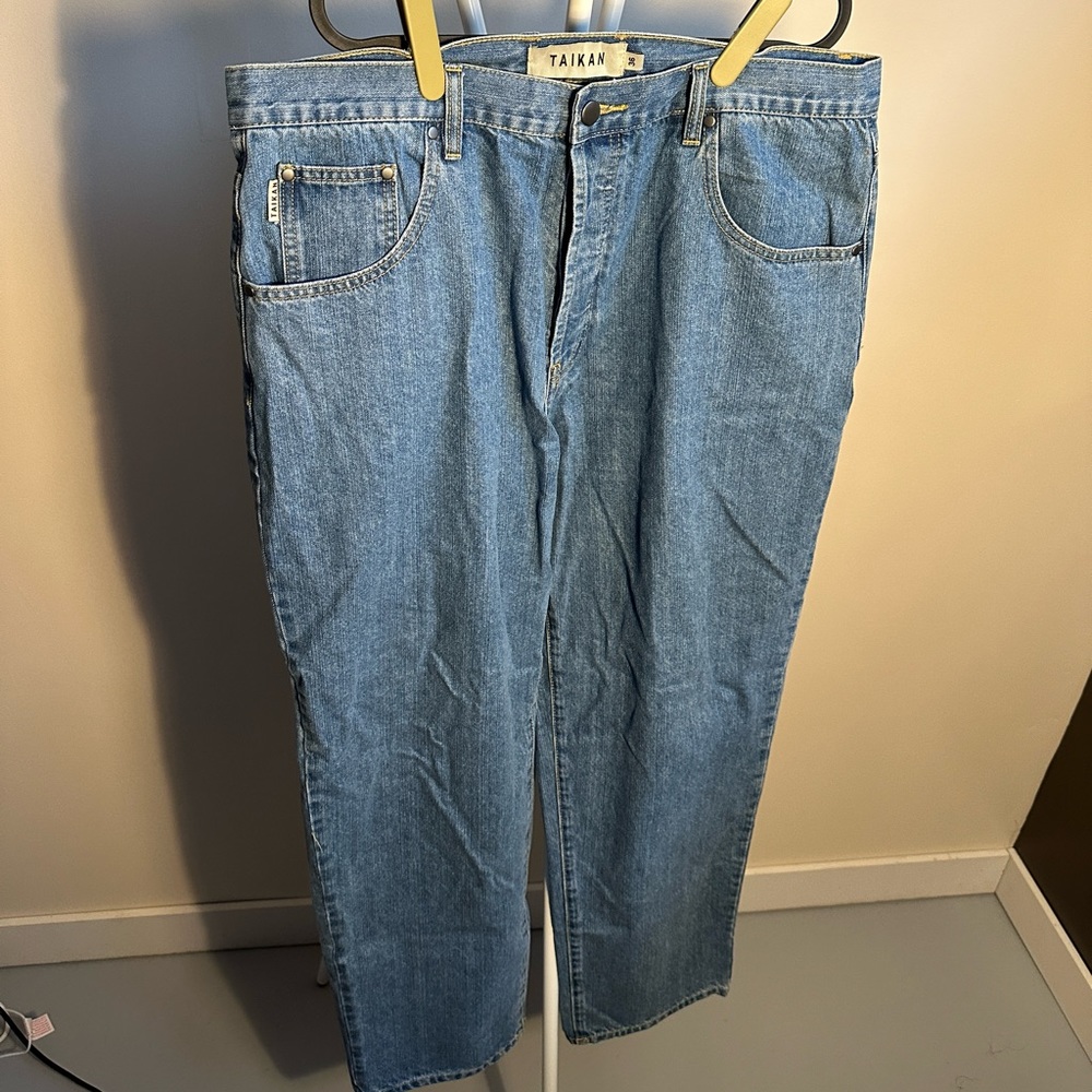Men's Relaxed Blue Jeans